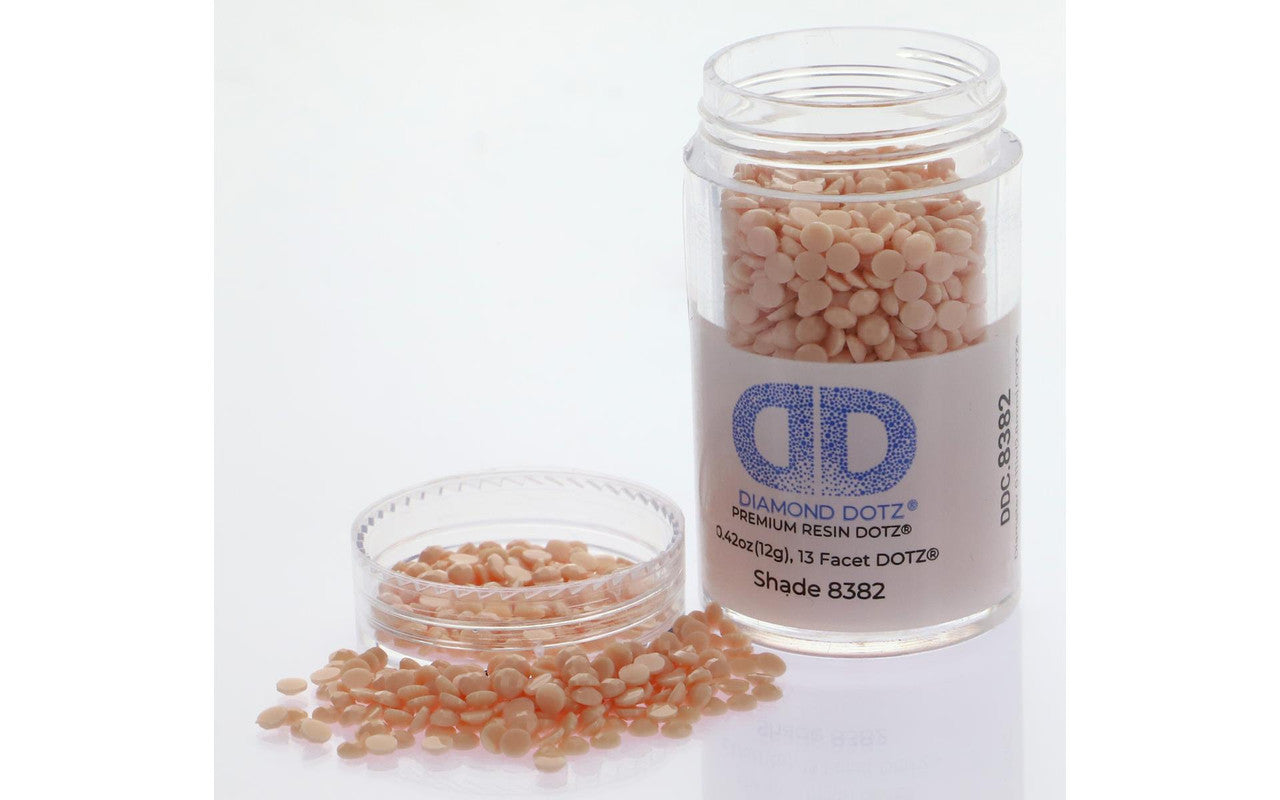 Diamond Dotz Freestyle Gems 2.8mm 12g Porcelain Pink 8382